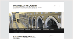 Desktop Screenshot of pelatihanlaundry.com